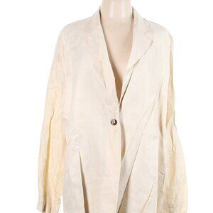 NWT MEDIUM ASTR the Label unlined no vent notched lapel Miami Vice/ Armani